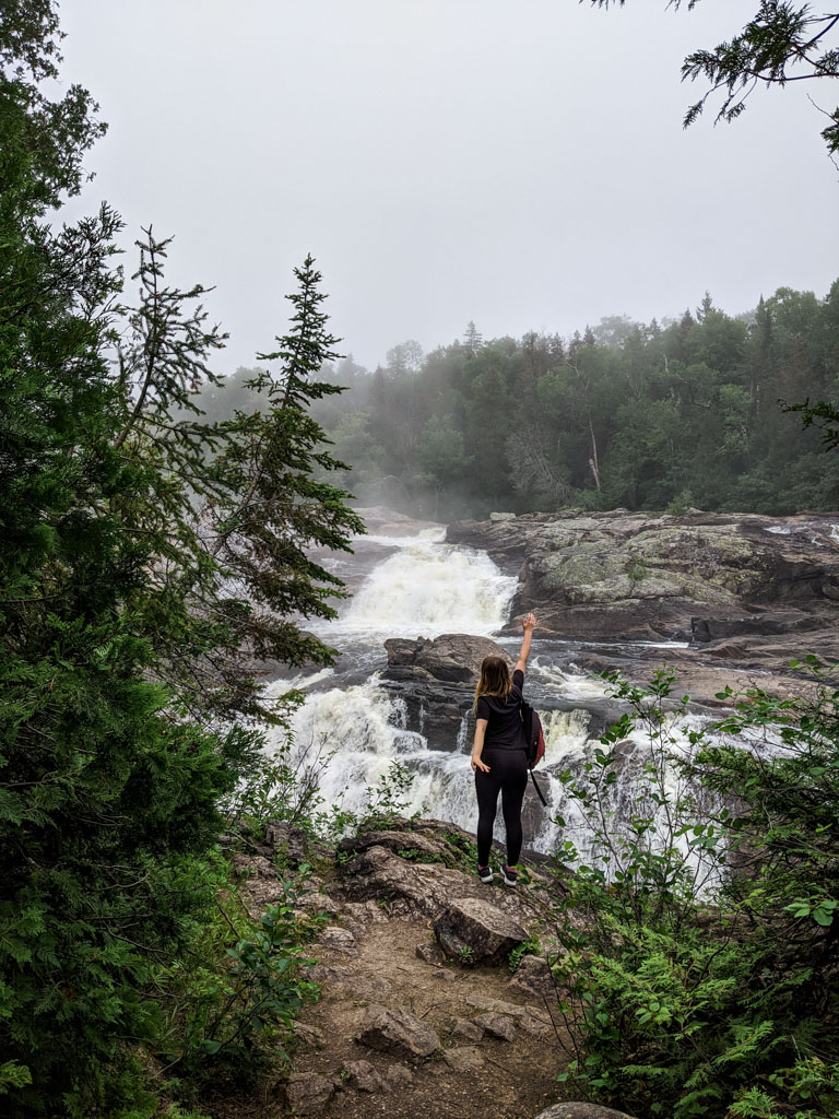 Sand River Falls, Ontario, Canada