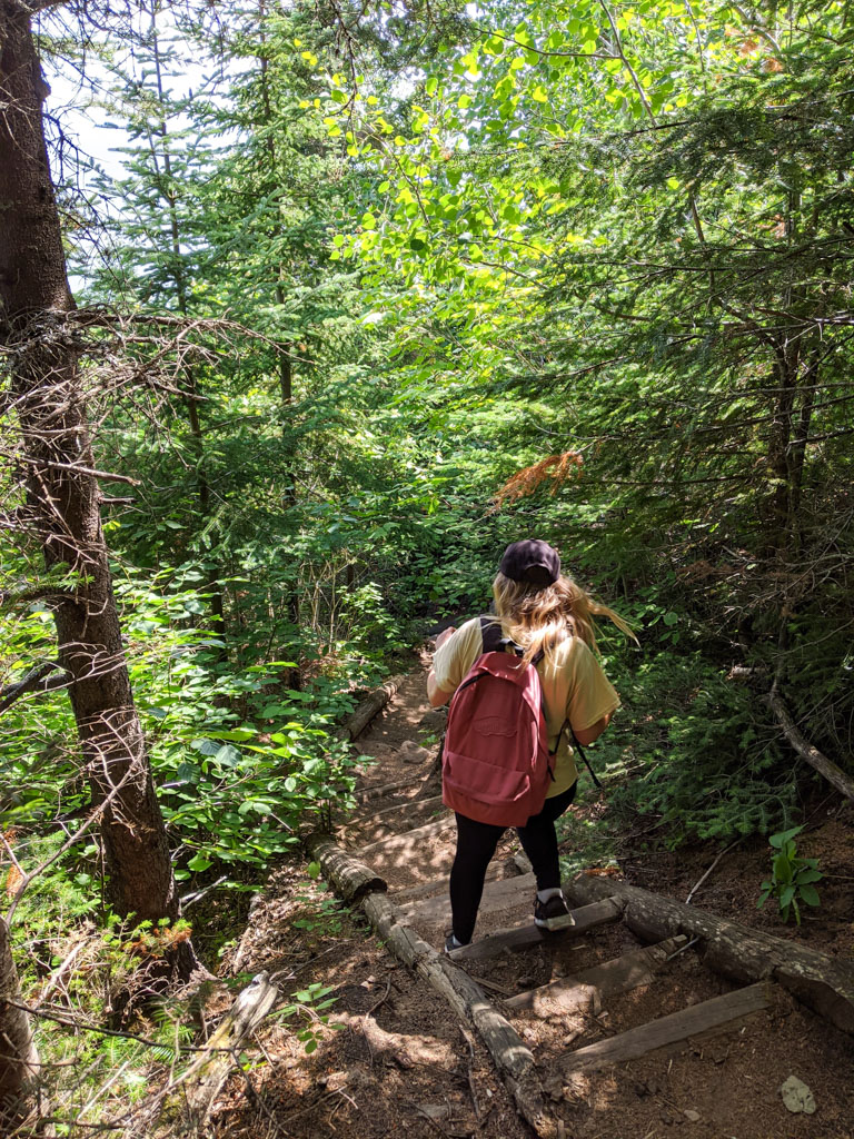 Hiking in Sleeping Giant Provincial Park