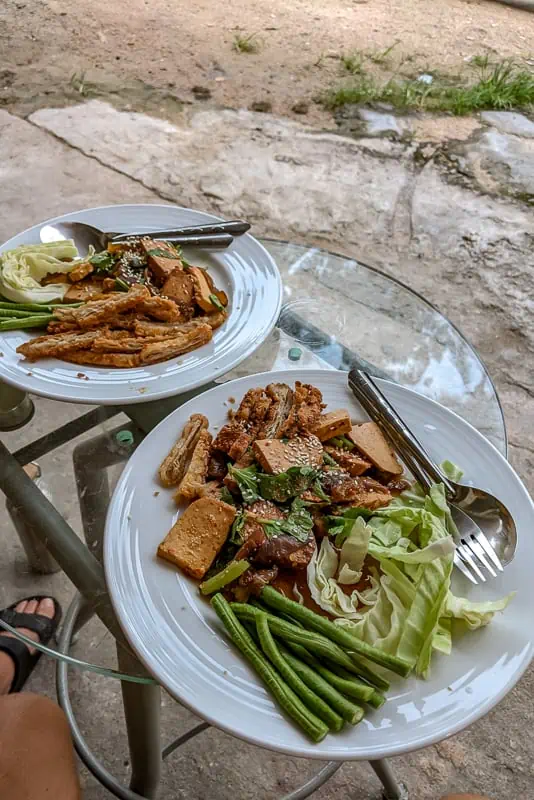 Vegan Thai Food in Koh Tao