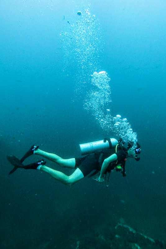 Learning how to dive in Koh Tao