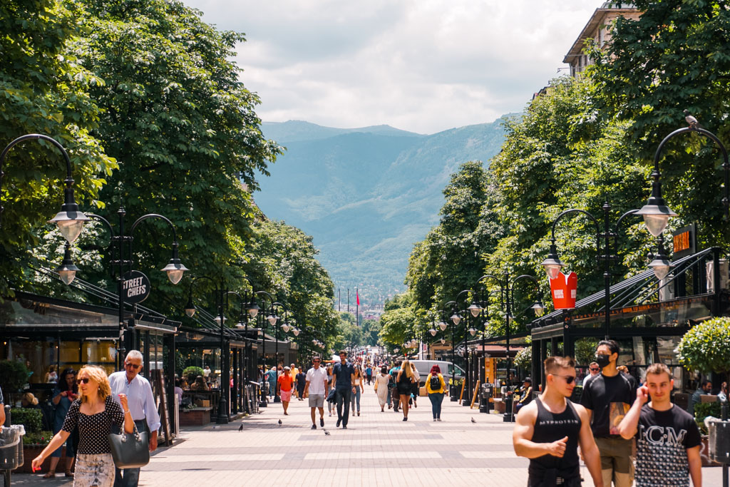 Sofia itinerary 2 days - Vitosha Boulevard