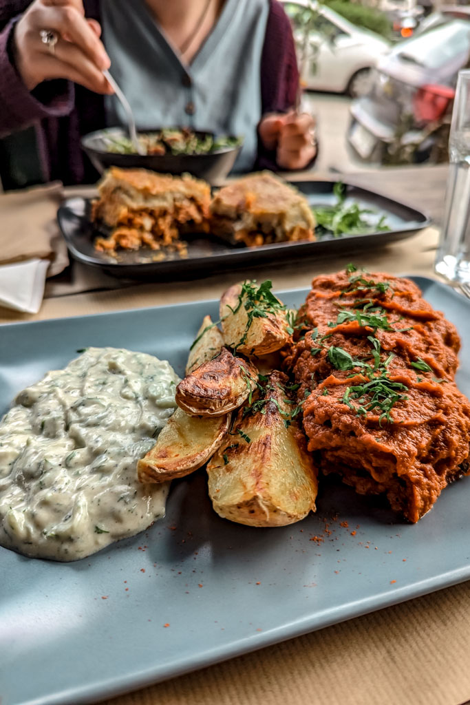 Vegan Soutzoukakia in Athens