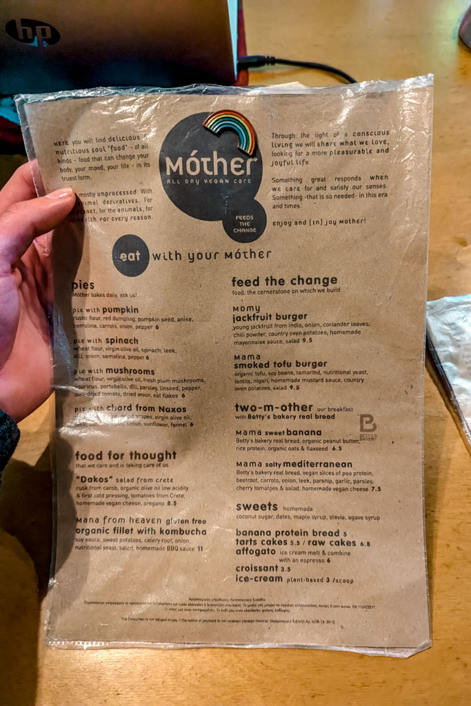 Vegan Cafe in Athens - Mother Vegan Cafe