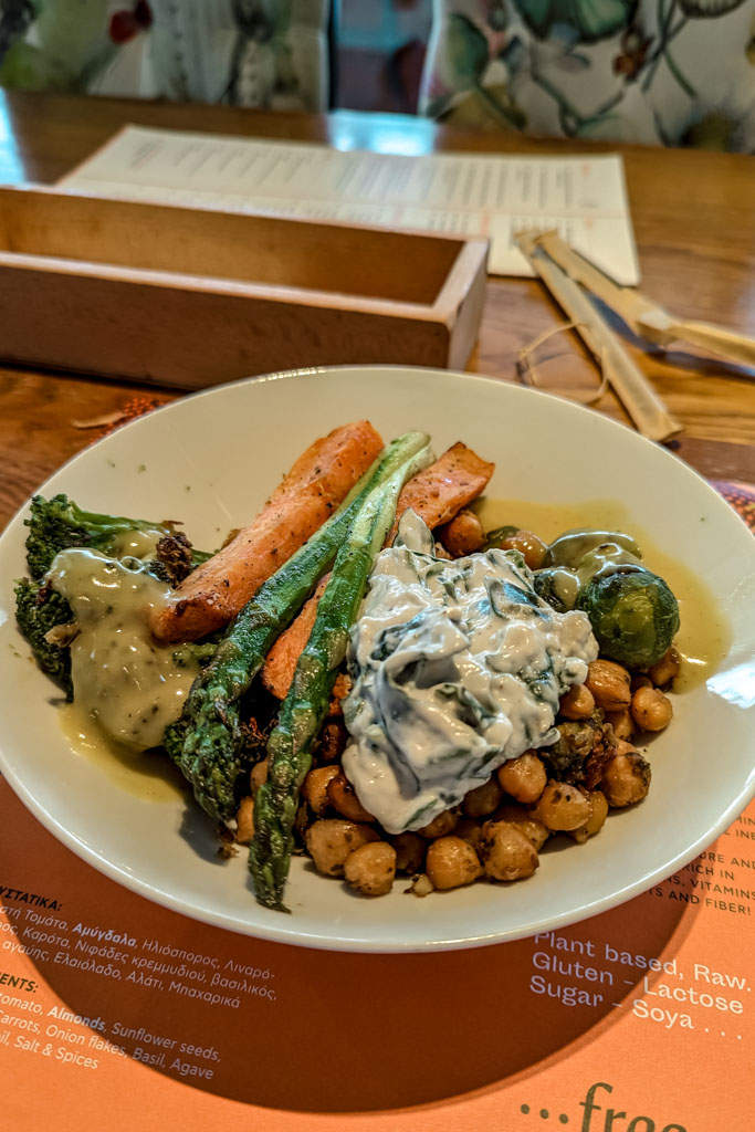 Vegan Harvest Bowl at Yi