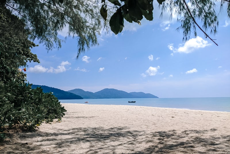 Relaxing at Batu Ferringhi Beach