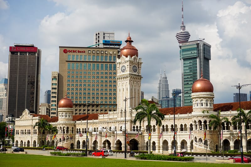 Sultan Abdul Samad Building in Merdeka Square