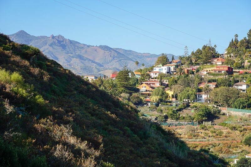 Views around the caldera bandama