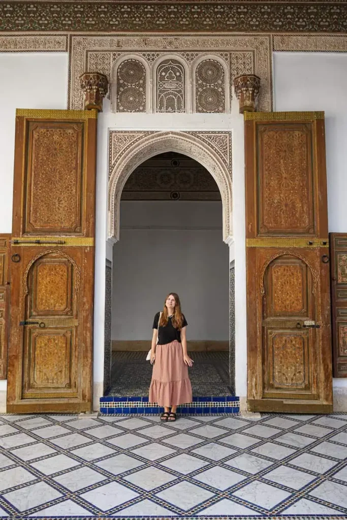 Amy at Bahia Palace