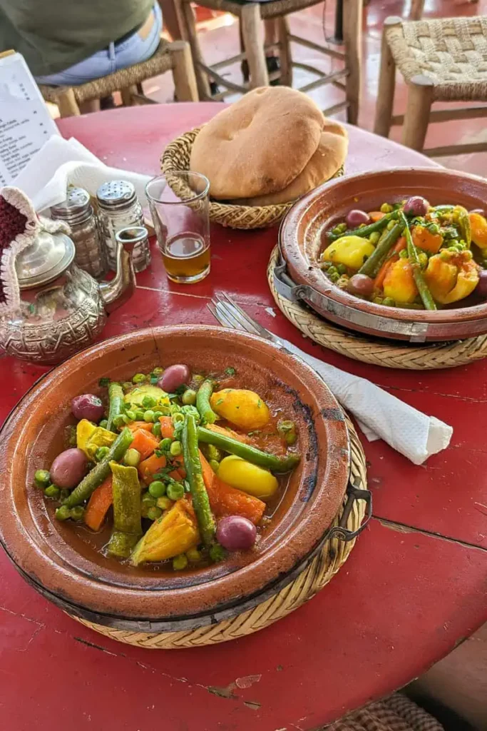 Vegetable Tagine in Marrakech