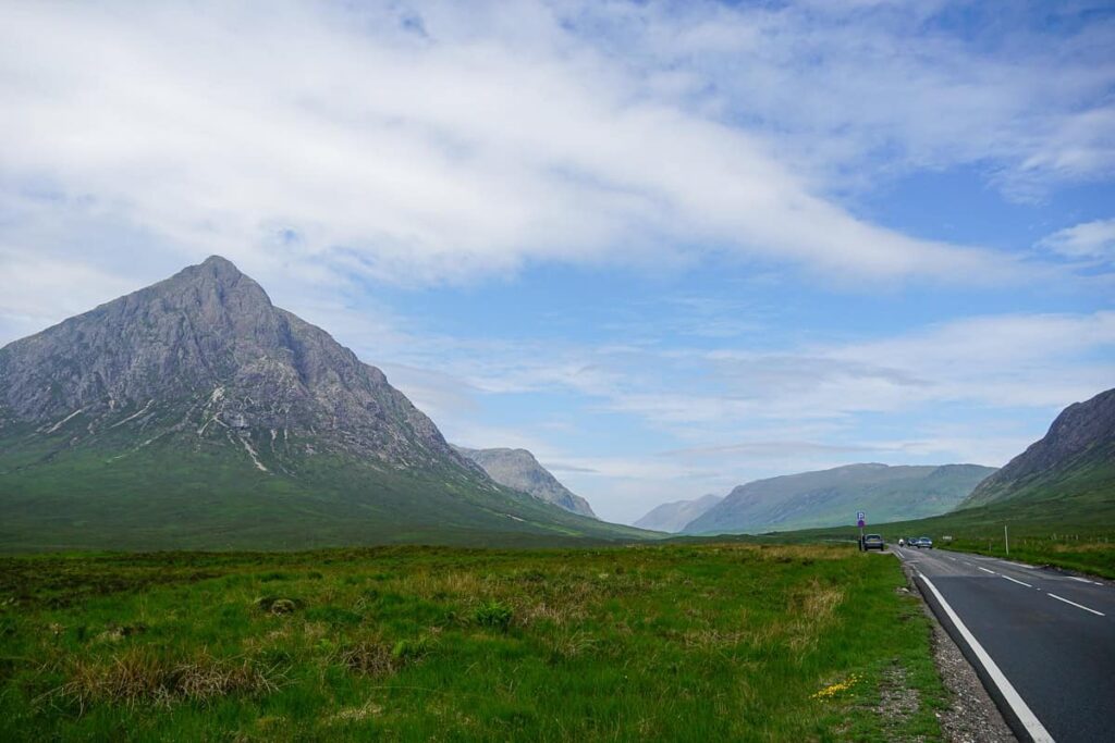 Breathtaking views in Glen Coe
