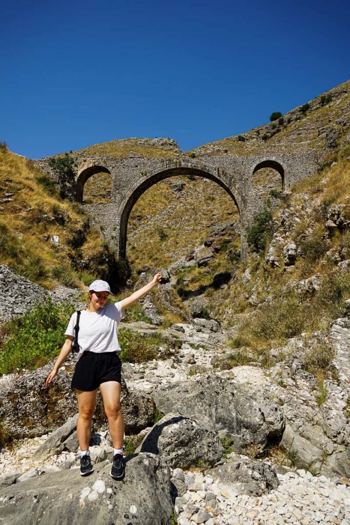 Ali Pasha Bridge in Gjirokaster