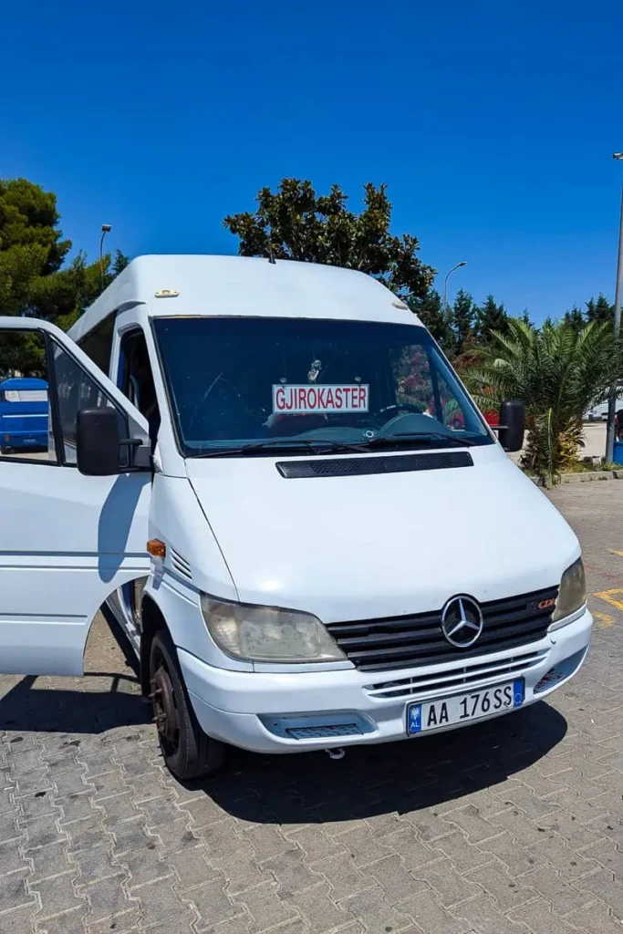 Local Buses in Gjirokaster