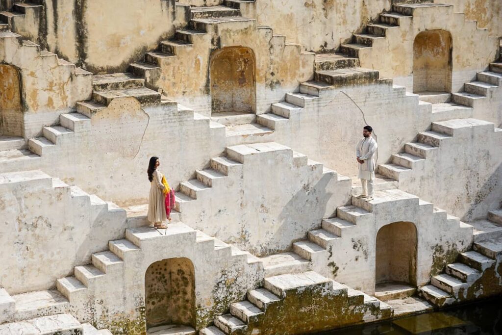 Photoshoot at Panna Meena Ka Kund, Jaipur