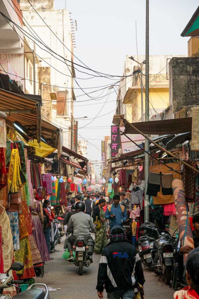 What to do in Jaipur - Market streets