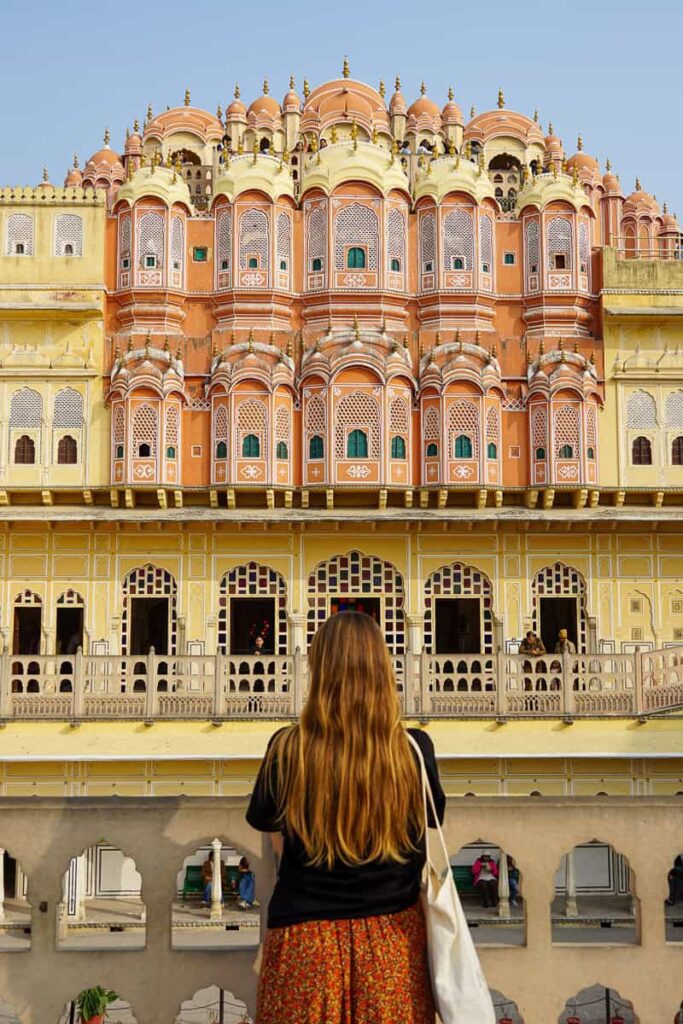 Inside of the Hawa Mahal, Jaipur