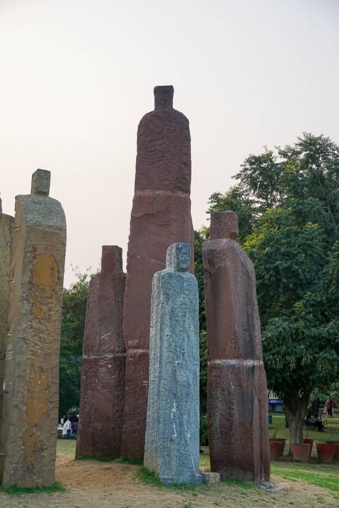 Statues in Central Park, Jaipur