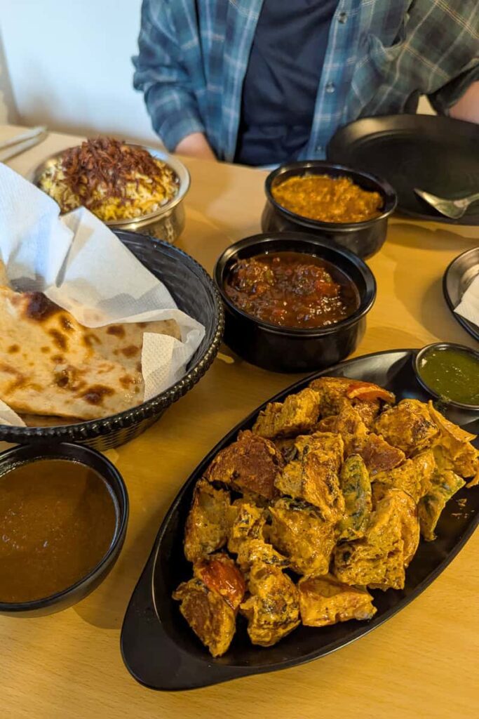 Amazing food at Go with Vegan
