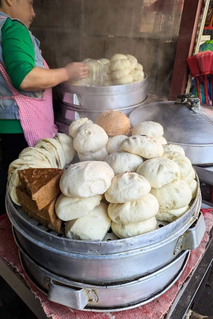 Breakfast Bao in China
