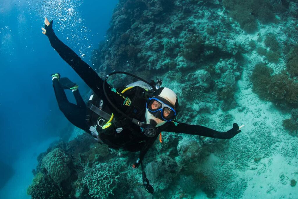 Dan Scuba Diving in the Great Barrier Reef