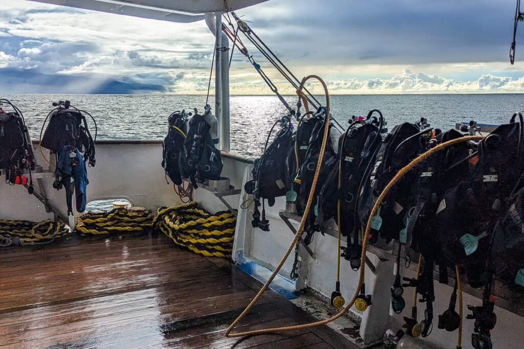 Diving Gear - What to Expect on a Great Barrier Reef Liveaboard